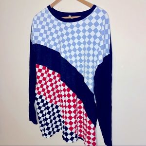 ASOS checkered long sleeve